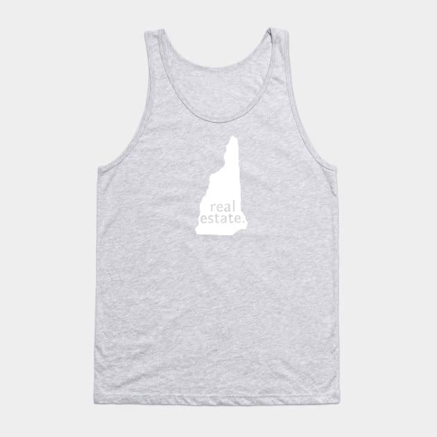 New Hampshire State Real Estate T-Shirt Tank Top by Proven By Ruben